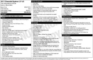 Chevrolet Equinox 2017 LS 4dr SUV