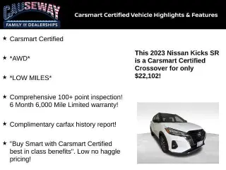 Nissan Kicks 2023 SR 4dr Crossover