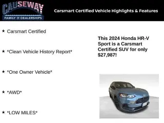 Honda HR-V 2024 AWD Sport 4dr Crossover