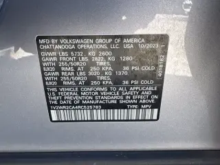 Volkswagen Atlas 2024 SE 4dr SUV con Tecnología