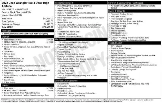 Jeep Wrangler 2024 4x4 High Altitude 4xe 4dr SUV