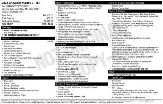 Chevrolet Malibu 2024 LT 4dr Sedán con 1LT