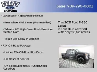Ford F-350 Super Duty 2021 4x4 Lariat 4dr Crew Cab 6.8 ft. SB SRW Pickup