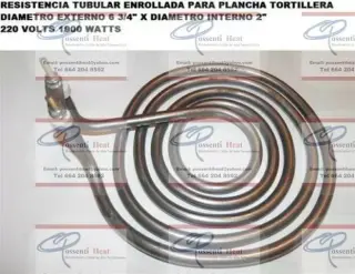 resistencias termopares cable