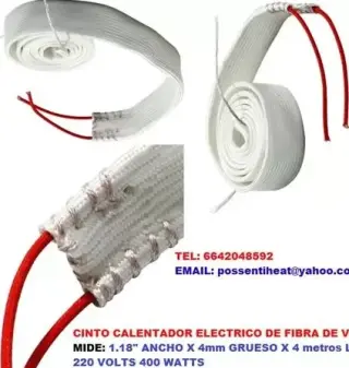 resistencias termopares cable