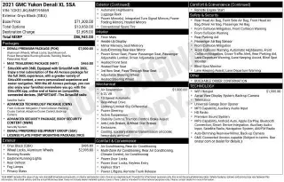GMC Yukon XL 2021 4x2 Denali 4dr SUV