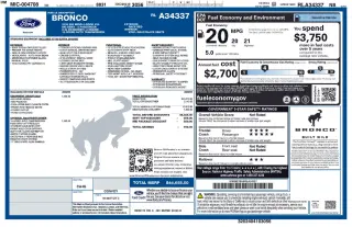 Ford Bronco 2024 4x4 Big Bend SUV 4 puertas
