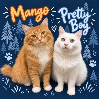 Pretty Boy & Mango:  Bonded (Middletown PS)