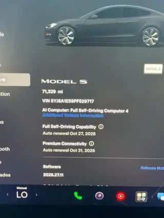 Tesla Model S 2023 AWD Gama Estándar 4 puertas Liftback