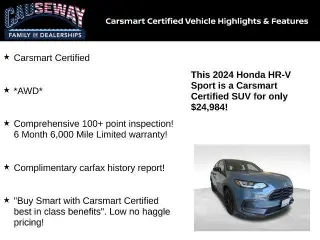 Honda HR-V 2024 AWD Sport 4dr Crossover