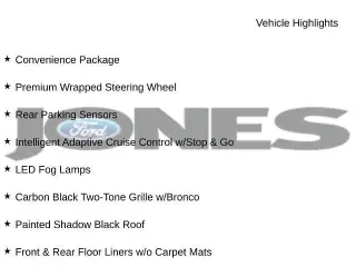 Ford Bronco Sport 2024 AWD Big Bend 4dr SUV