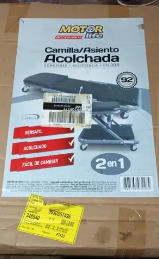 Camilla Asiento Mecánico 2 En1