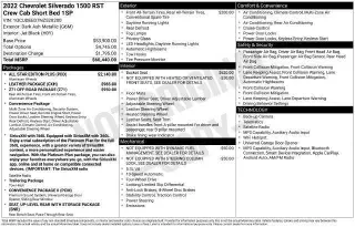 Chevrolet Silverado 1500 2022 4x4 RST 4dr Crew Cab 5.8 ft. SB