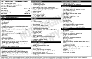 Jeep Grand Cherokee L 2021 4x4 Limited 4dr SUV