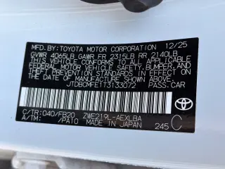 2026 Toyota Corolla Hybrid