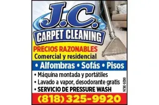 J.C. CARPET CLEANING ✨¡PRECIOS RAZONABLES!