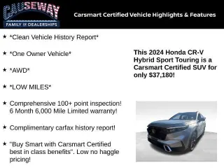 Honda CR-V Híbrido 2024 AWD Sport Touring 4dr SUV