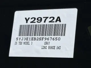 Tesla Model 3 2025 AWD Long Range 4dr Fastback