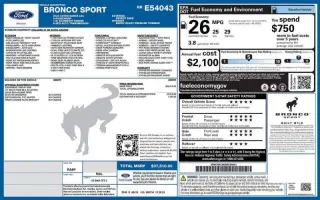 Ford Bronco Sport 2024