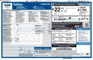 Ford Ranger 2021 4x4 XLT 4dr SuperCrew 5.1 ft. SB