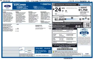 Ford Explorer 2026 Platinum 4dr SUV