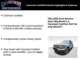 Ford Bronco Sport 2024 AWD Big Bend 4dr SUV
