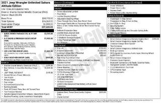 Jeep Wrangler Unlimited 2021 4x4 Sahara 4dr SUV