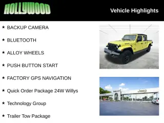 Jeep Gladiator 2023 4x4 Texas Trail 4dr Crew Cab 5.0 ft. SB
