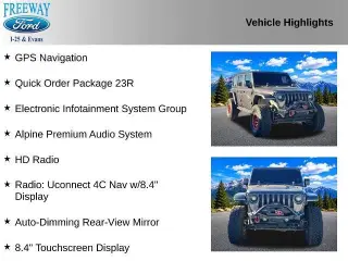 Jeep Wrangler Unlimited 2018 4x4 Rubicon 4dr SUV (lanzamiento a mitad de año)
