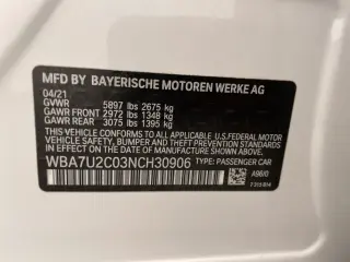 2022 BMW 7 Series