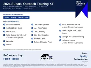 Subaru Outback 2024 AWD Touring XT 4dr Crossover