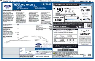 Ford Mustang Mach-E 2024 AWD GT 4dr SUV