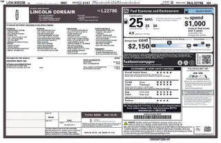 Lincoln Corsair 2024 Premiere SUV de 4 puertas