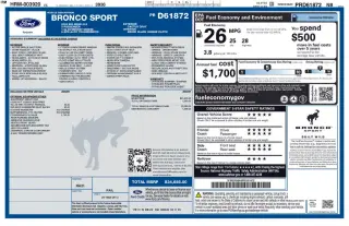 Ford Bronco Sport 2023 AWD Big Bend 4dr SUV