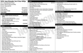 Jeep Wrangler 2024 4x4 Willys 4xe 4dr SUV