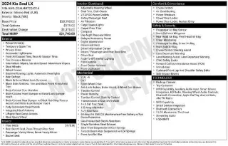 Kia Soul 2024 LX 4dr Crossover