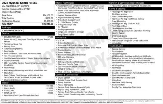 Hyundai SANTA FE 2023 AWD SEL 4dr Crossover