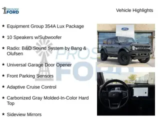 Ford Bronco 2023 4x4 Base Advanced 4dr SUV