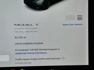 Tesla Model Y 2020 AWD Long Range 4dr Crossover
