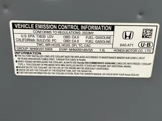 Honda Accord 2022 Sport 4dr Sedán (1.5T I4 CVT)