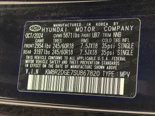 2025 Hyundai Palisade