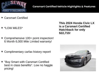 Honda Civic 2024 LX 4dr Hatchback