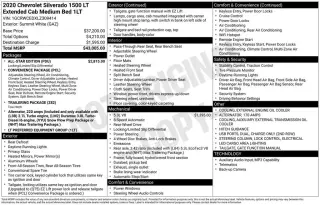 Chevrolet Silverado 1500 2020 4x2 LT 4dr Double Cab 6.6 ft. SB