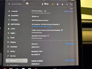 Tesla Model 3 2020 AWD Standard Range 4dr Fastback
