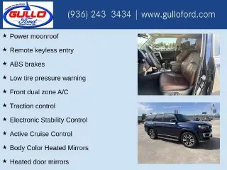 Toyota 4Runner 2020 4x2 Limited 4dr SUV