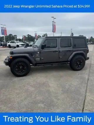 Jeep Wrangler Unlimited 2022 4x4 Sahara 4dr SUV