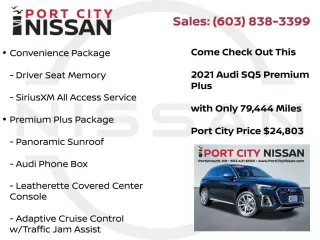 Audi SQ5 2021 AWD 3.0T quattro Premium Plus 4dr SUV