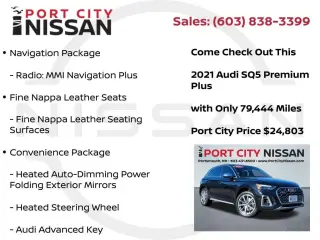 Audi SQ5 2021 AWD 3.0T quattro Premium Plus 4dr SUV