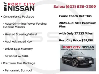 Audi SQ5 2023 AWD 3.0T quattro Premium Plus 4dr SUV