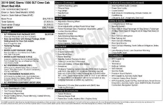 GMC Sierra 1500 2019 4x2 SLT 4dr Crew Cab 5.8 ft. SB
